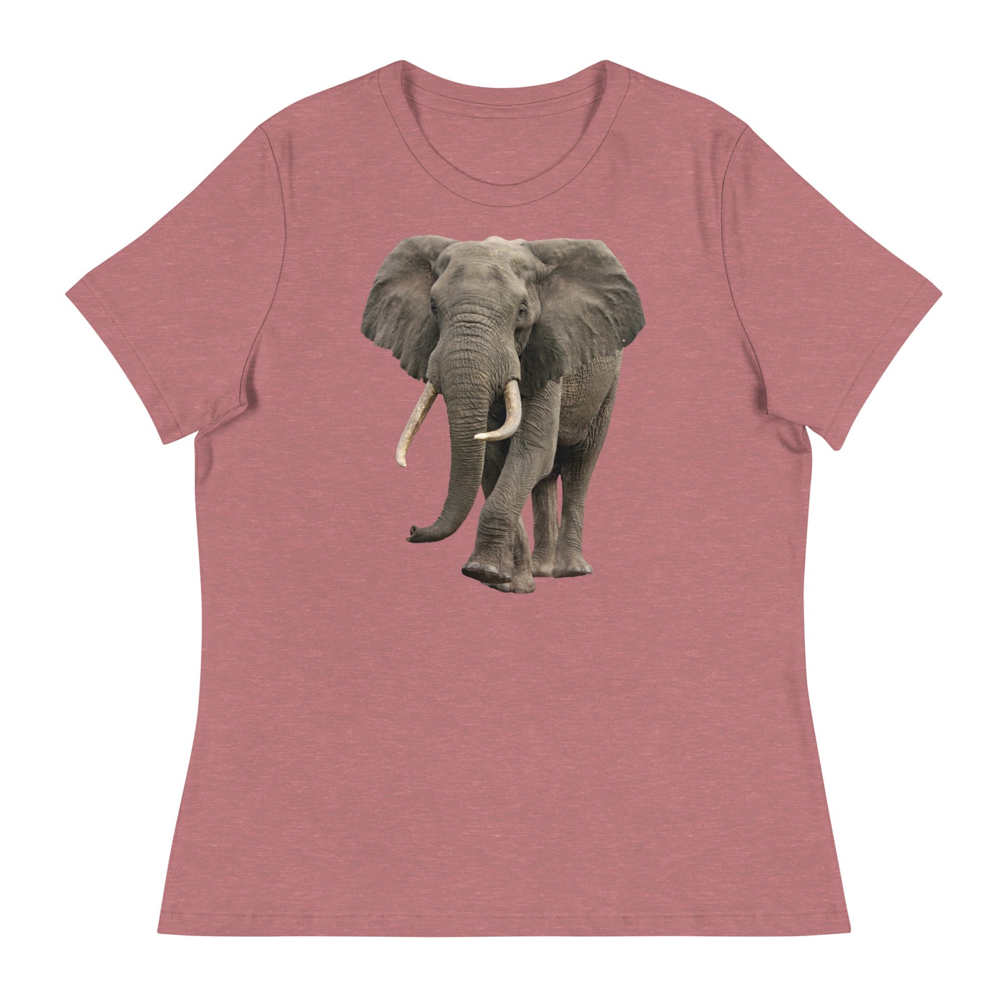 Women's Relaxed T-Shirt Elephant