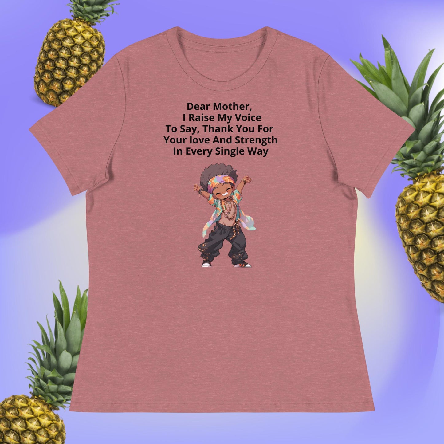 Women's Relaxed T-Shirt Dear Mother