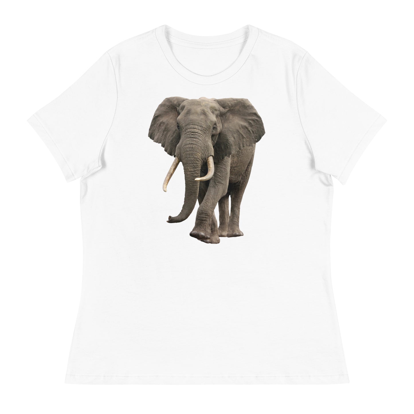 Women's Relaxed T-Shirt Elephant