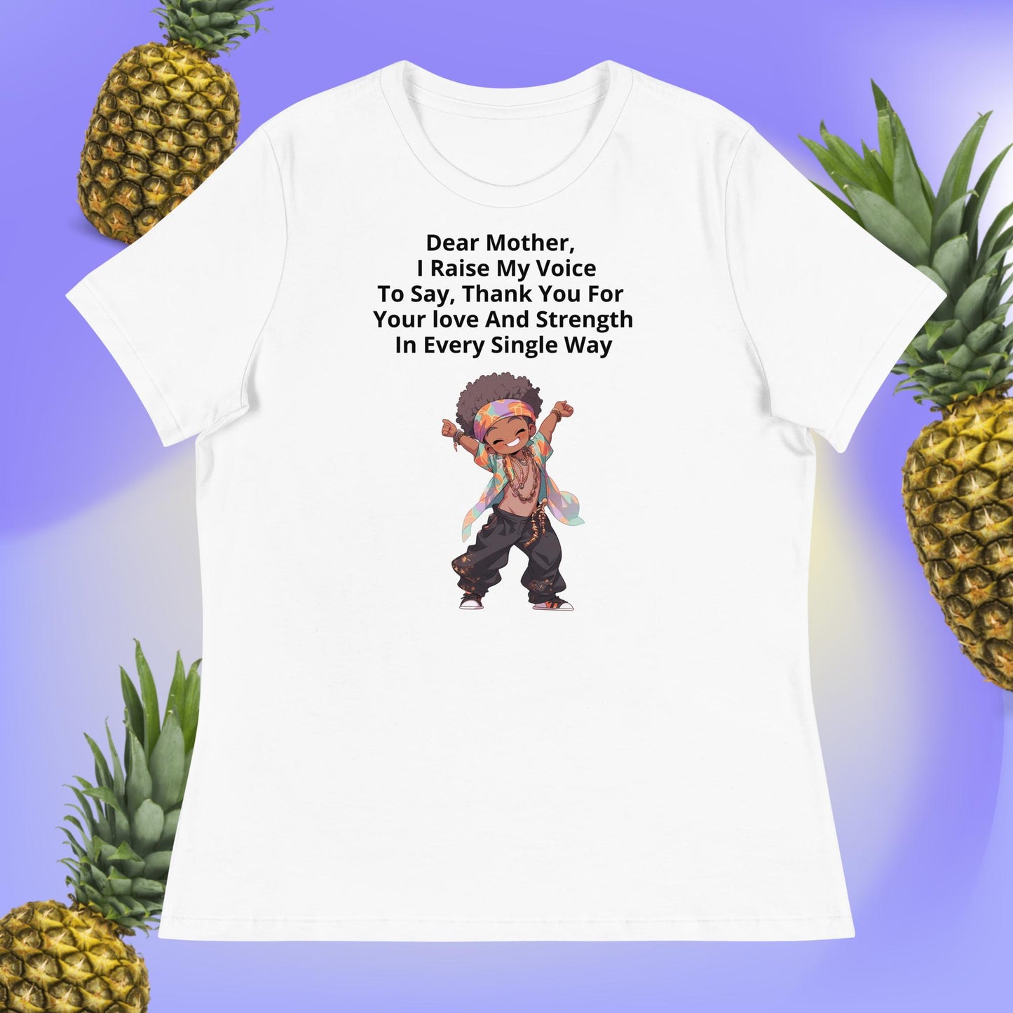 Women's Relaxed T-Shirt Dear Mother